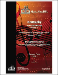 Kentucky Concert Band sheet music cover Thumbnail